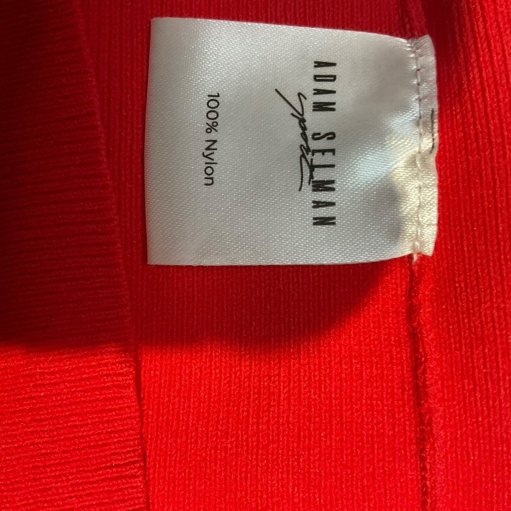 adam selman sport Red Top  Athletic Sleeveless Shirt Casual Size Small Women - Picture 7 of 8